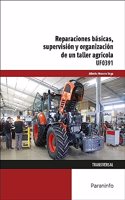 Reparaciones basicas, supervision and organization of a taller