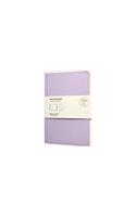 Moleskine Messages Note Card, Large, Plain, Persian Lilac, Soft Cover (4.5 X 6.75)