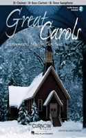 Great Carols - Instrumental Solos for Christmas BB Clarinet/BB Bass Clarinet/BB Tenor Saxophone - Grade 3-4 Book/Online Audio