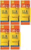 2nd Semester Questions and Answers Combo (Evidence Law, Family Law-2, Law of Crimes-2, Property Law, Public International Law) for Delhi University Students by Singhal Law Publications