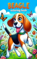 Beagle Coloring book: From floppy ears to wagging tails, let the charm and playfulness of Beagles inspire your creativity with every stroke.