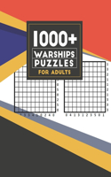 1000+ Warships Puzzles For Adults: Brain Games Puzzle Books For Adults Large Print