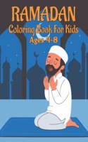 Ramadan Coloring Book For Kids Ages 4-8