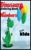 Dinosaur Coloring Book By Numbers For Kids