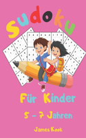 Sudoku für Kinder 5 - 7 Jahren: : 200 Sudokus für Kinder im Alter von 5 bis 7 Jahren mit Lösungen - Verbesserung von Gedächtnis und Logik. Dieses Aktivitätenbuch wurde speziell für