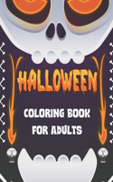 Halloween Coloring Book for Adults