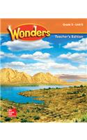 Wonders Teacher's Edition Unit 5 Grade 3: (Elementary Core Reading)