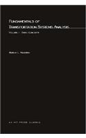 Fundamentals of Transportation Systems Analysis: Volume 1 Basic Concepts(Transportation Studies)