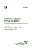 Concilium 2006/3: Women's Voices in World Religions