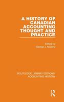 History of Canadian Accounting Thought and Practice