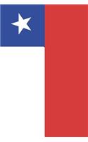 Chile Flag Notebook - Chilean Flag Book - Chile Travel Journal