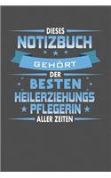 Dieses Notizbuch Gehört Der Besten Heilerziehungspflegerin Aller Zeiten