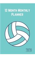 12 Month Monthly Planner