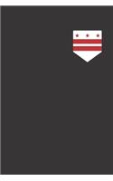 Washington DC Flag Notebook Journal