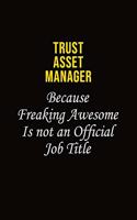 Trust Asset Manager Because Freaking Awesome Is Not An Official Job Title