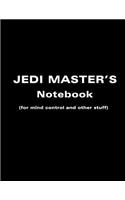 Jedi Master's Notebook