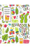 2020-2021 Monthly Planner