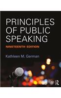 Principles of Public Speaking