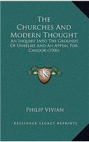 The Churches And Modern Thought