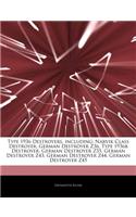 Articles on Type 1936 Destroyers, Including