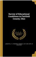 Survey of Educational Conditions in Fairfield County, Ohio