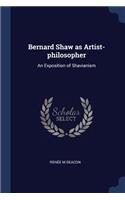 Bernard Shaw as Artist-philosopher