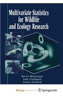 Multivariate Statistics for Wildlife and Ecology Research