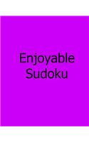 Enjoyable Sudoku