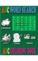 ABC Word Search and ABC Coloring Books