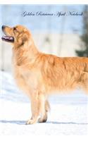 Golden Retriever April Notebook Golden Retriever Record, Log, Diary, Special Memories, To Do List, Academic Notepad, Scrapbook & More
