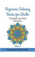 Beginners Coloring Books for Adults -Volume 3