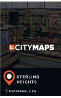 City Maps Sterling Heights Michigan, USA