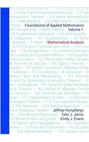 Foundations of Applied Mathematics, Volume 1: Mathematical Analysis
