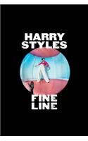 Harry-Styles-Fine Line: Blank Lined Notebook Journal for Work, School, Office - 6x9 110 page