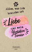 Yorkshire Terrier Kalender 2020