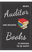 Auditor & Reading Books Notebook