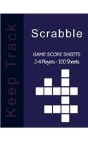 Scrabble Game Score sheets