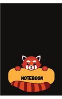 Notebook Red Panda: Animal Notebook for Kids, Best Gift Notebook, Notebook for Kids, Funny Kids Gift, Lined Notebook for Kids, Large 6"x9" 100 Pages