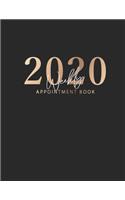 2020 Weekly Appointment Book