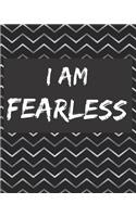 I am Fearless: Anti-Anxiety Journal Notebook - With Daily Guided Prompts, CBT for Thought Changing, Positive Affirmation Quotes, Worksheets for Self-Exploration, O