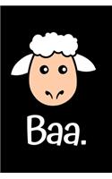 Baa.