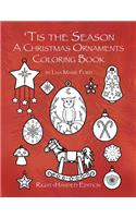 'Tis the Season A Christmas Ornaments Coloring Book Right-handed Edition