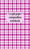Graph Paper Composition Notebook