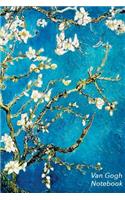 Van Gogh Notebook: Almond Blossom Journal - 100-Page Lined Art Notebook - 6 X 9 Journal Notebook (Art Masterpieces)