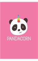 Pandacorn: Rainbow Unicorn Panda Bear Kids Activity Book