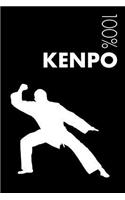 Kenpo Notebook: Blank Lined Kenpo Journal for Practitioner and Instructor