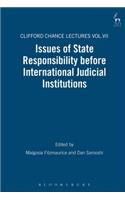 Issues of State Responsibility Before International Judicial Institutions