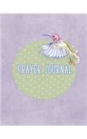 Prayer Journal: Hummingbird Prayer Journal (Large 8.5 x 11) (150 Blank Lined Pages, Soft Cover)