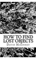 How to find Lost Objects