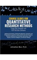 Quantitative Research Methods Course Slides